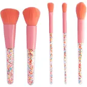 Oh Flossy Sprinkle Brush Set - Multi/patterned - 5 PCS