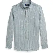 Ralph Lauren Striped Linen Shirt - Blue - 138-149