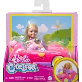 Barbie Chelsea Vehicle Set With Blonde Small Doll, Toy Car & Teddy Bear Accessory - Multi/patterned - ONE SIZE