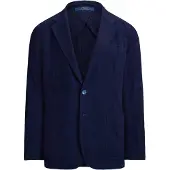 Ralph Lauren Polo Soft Modern Fit Seersucker Jacket - Navy - L