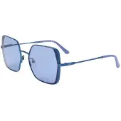 Karl Lagerfeld KL340S 56/18/140 Sininen Metalli Aurinkolasit Naisille KL340S