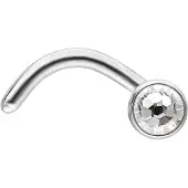 Wildcat Internally Jewelled Nostril Stud