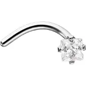 Wildcat Setting Square Crystal - Kristallklar