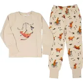 Geggamoja Pyjama Äiti Mu & Varis Beige 122-128 cl