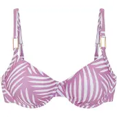 LASCANA Bikinitoppi syreeni / valkoinen