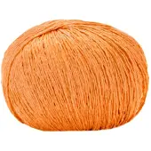 Adlibris Silky 100% silke 50 gr. Arancio 30374, Lana Gatto