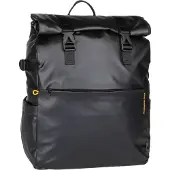 Mandarina Duck Eco Coated Yritysreppu 50 cm Kannettavan tietokoneen taskun syvyys Musta