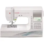 SINGER Quantum Stylist 9960 - Symaskine - 600 søm - 13 et-trins knaphuller - LCD näyttö