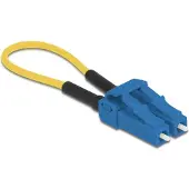 DeLOCK – Optical Fiber loopback Adapter LC / UPC singlemode, blue (86924)