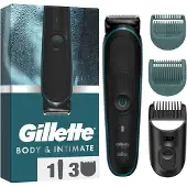 Gillette Body&Intimate i5 trimmeri intiimialueille ja vartalolle miehille 1 kpl