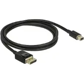 DeLOCK – Mini DisplayPort to DisplayPort cable 8K 60 Hz 1 m DP 8K (84927)