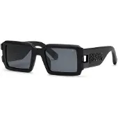 Philipp Plein Aurinkolasit SPP129V 54/22/145 Musta hiekotettu/matta Akryyli MIEHET SPP129V