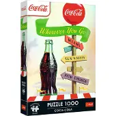 Trefl Premium Plus Palapeli Coca-Cola: minne ikinä menetkin, 1000 palaa