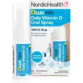 Nordic Health Sprays Nordic Health Dlux 1000 15 ml D-vitamiini suusuihke