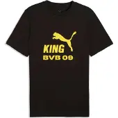 Puma Bvb Borussia Dortmund King Logo Lyhythihainen T-paita