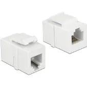 DeLOCK 86380, Valkoinen, RJ12, RJ12, 19,5 mm, 16,8 mm