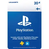 Sony PlayStation-lahjakortti 20€ | PSN Kortti | PlayStation Gift Card