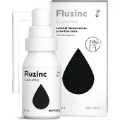 Apteq Fluzinc suusuihke salmiakki 25 ml