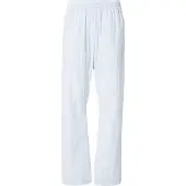 Hunkemoller Pyjamahousut vaaleansininen / valkoinen
