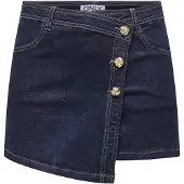 ONLY Onllillie Reg Gold But Dnm Skort Bj - Gold - XS