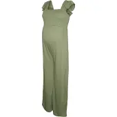 Mamalicious Mlnelli Cap Jrs Jumpsuit - Khaki green - L