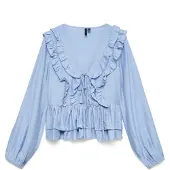 Vero Moda Pusero 'VMZoey' taivaansininen