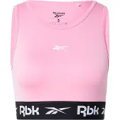 Reebok Urheilurintaliivit vaalea pinkki / musta / valkoinen