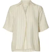 Selected Slfmarie 2/4 Top B - Cream - 38