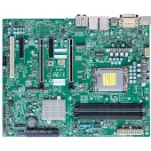 Supermicro MBD-X13SAE, Intel, LGA 1700, Intel Core i3, Intel Core i5, Intel Core i7, Intel Core i9, DDR5-SDRAM, 192 GB, DIMM (MBD-X13SAE-B)
