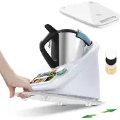 Sonstige Verlage Akryylinen liukulauta alusta Thermomix Tm6 Tm5 Cyeehxin valkoinen