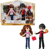 Wizarding World Of Harry Potter Harry Potter 8-tuumainen Harry Potter ja Hermione Granger -nukkejen ja tarvikkeiden lahjasetti, yli 20 osaa, lasten leluja 6-vuot