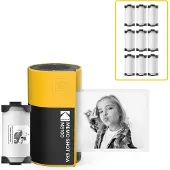 Kodak Instant Camera Memo Shot MS100 Yellow Bundle