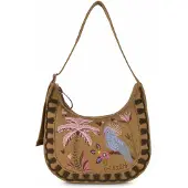 Oilily Embroidery Olkalaukku 34 cm Ruskea