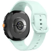 SKALO Silikoniranneke sopii Samsung Galaxy Watch8 40mm - Turkoosi