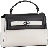 Karl Lagerfeld Käsilaukku musta / valkoinen