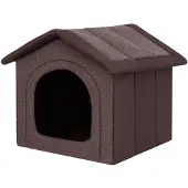 HOBBYDOG Inari Dark Brown lemmikin peti, 52x46 cm