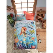 L'essentiel Maison pussilakanasetti Mermaid, 160x220, 3 osaa