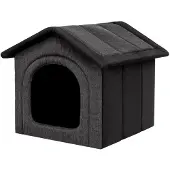 HOBBYDOG Koiran pesä Inari Grey Black, 60x55 cm