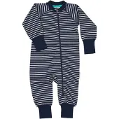 Geggamoja Pyjamas Two Way Zip - Navy - 98/104
