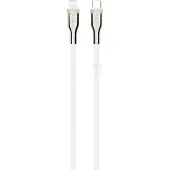 FIXED METAL USB-C/Lightning MFI punottu kaap. 0.5m Valk.