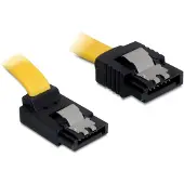 DeLOCK 82812, 0,7 m, SATA III, SATA 7-pin, SATA 7-pin, Uros/uros, Keltainen