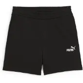 Puma Ess Small No. 1 Logo 5'' High-Waist Shorts Tr - Black - L