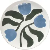 Broste Copenhagen - Dora Lautanen 26 cm Dusty Blue/Agave Green