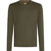 Icebreaker M 200 Oasis Ls Crewe - Khaki green - S