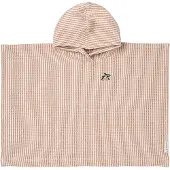 Liewood Paco kylpyponcho peppermint creme de la creme stripe 1–2 vuotta