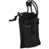 Tasmanian Tiger Radio Pouch 3 (Color: Black)