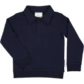 Geggamoja Collar Sweater - Navy - 110/116