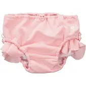 Geggamoja Uv Baby Swim Pant Frill Pink 16 86/92 - Pink - 62-68