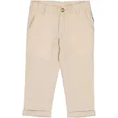 Geggamoja Linen Pants - Cream - 86/92