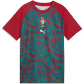 Puma Portugali Treenipaita Pre Match World Cup 2026 - Rot/Vihreä laguuni Lapset - , koko 140 cm